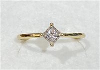 Anello Oxygène Donna YELLOW  in Oro giallo Diamante Lab Grown 0.43 Ct 03LG023043 - 03LG023043